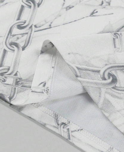 Trapped Wealthy Chain Tee