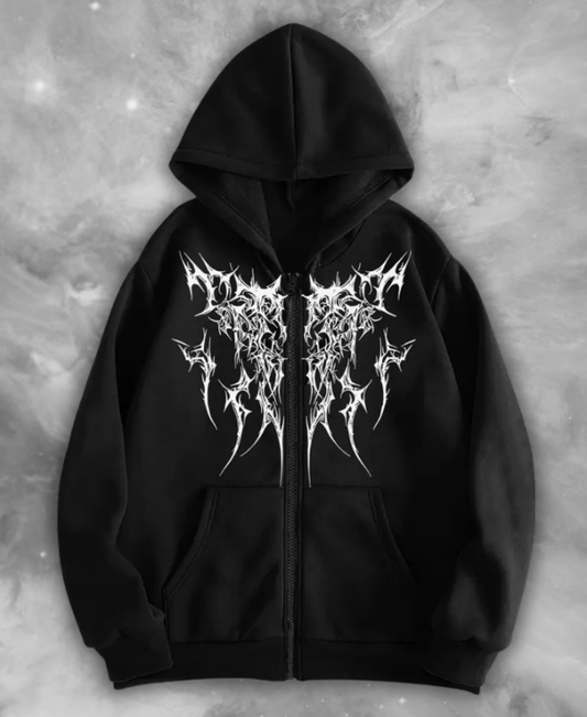 Creption Sharp Zip-Up Hoodie