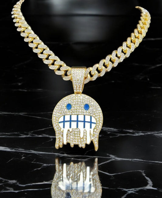 Iced Out Coldface Thick Chain
