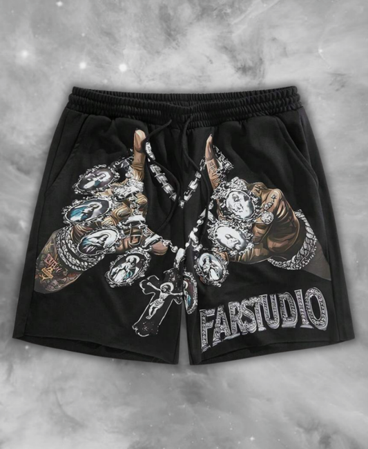 FARSTUDIO 13 Jesus Şort
