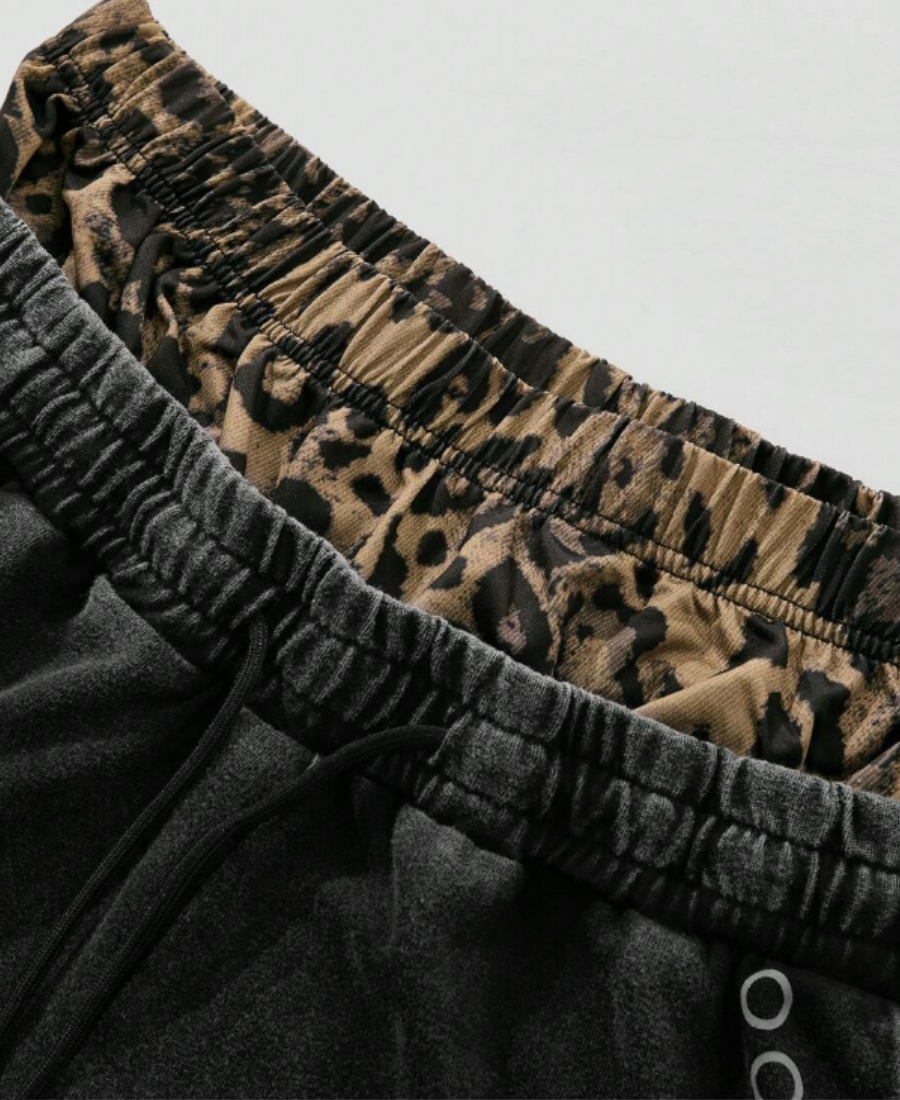 Brooklyn Leopar Şort