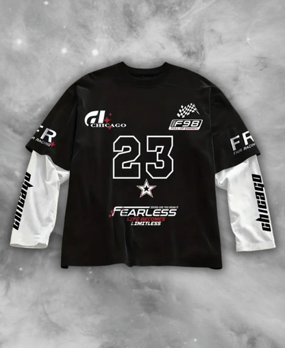 Chicago 23 Star Long Tee