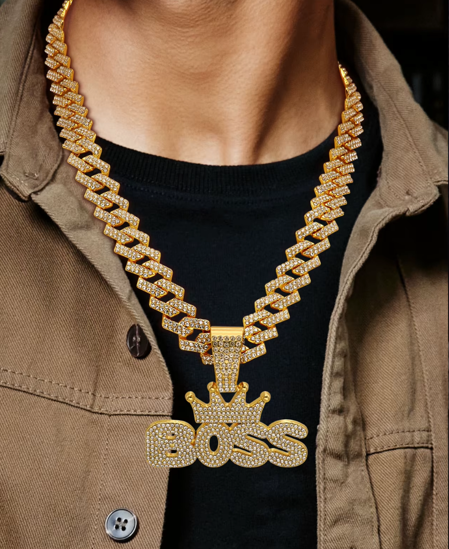 Iced Out Boss Thick Chain