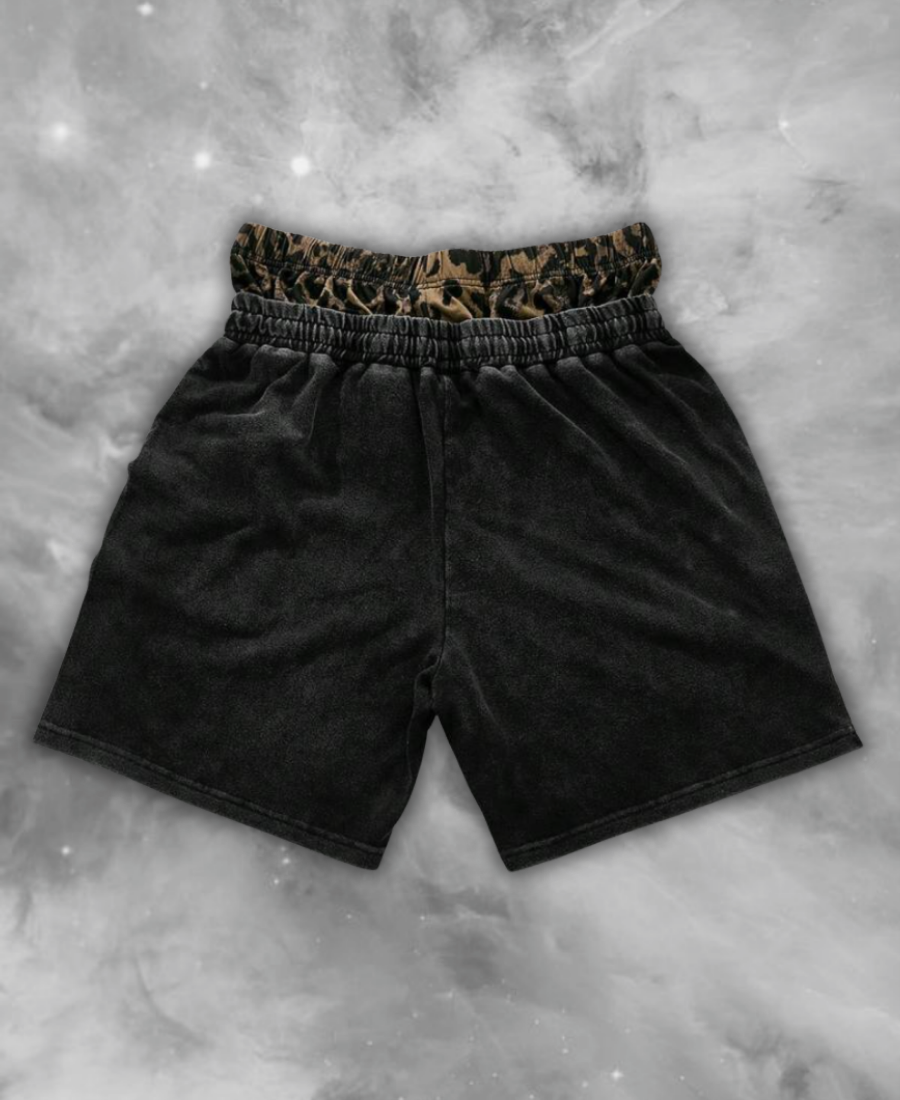 Brooklyn Leopar Şort