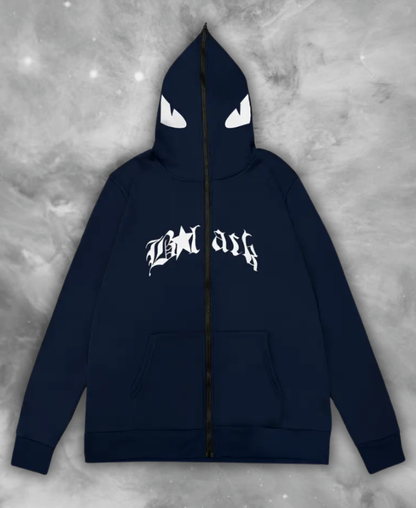 Black Eyeville Zip-Up Hoodie