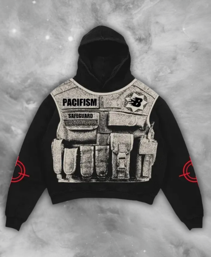 Pacifism Vest Sweatshirt
