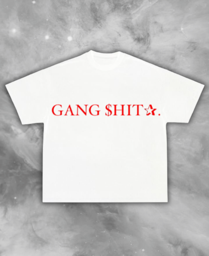 Gang $hit White Tee