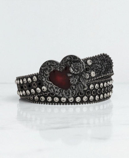 Tempest Heart Rhinestone Kemer