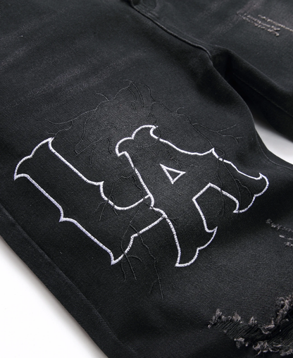 LA Ripped Palm Pants