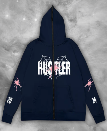 Hustler Web 20-24 Zip-Up Hoodie
