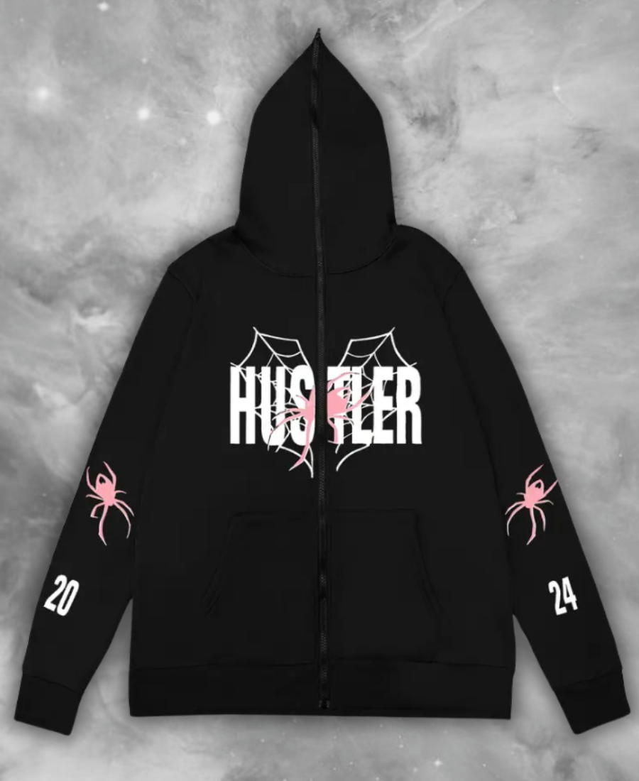 Hustler Web 20-24 Zip-Up Hoodie