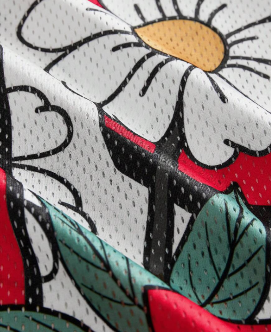 California 15 Flowers Jersey Tee