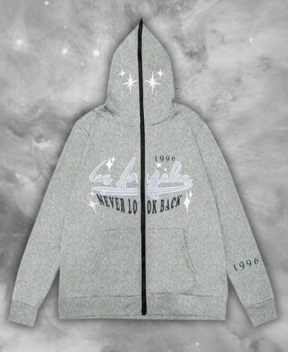 Never Look Back 1996 Zip-Up Hoodie