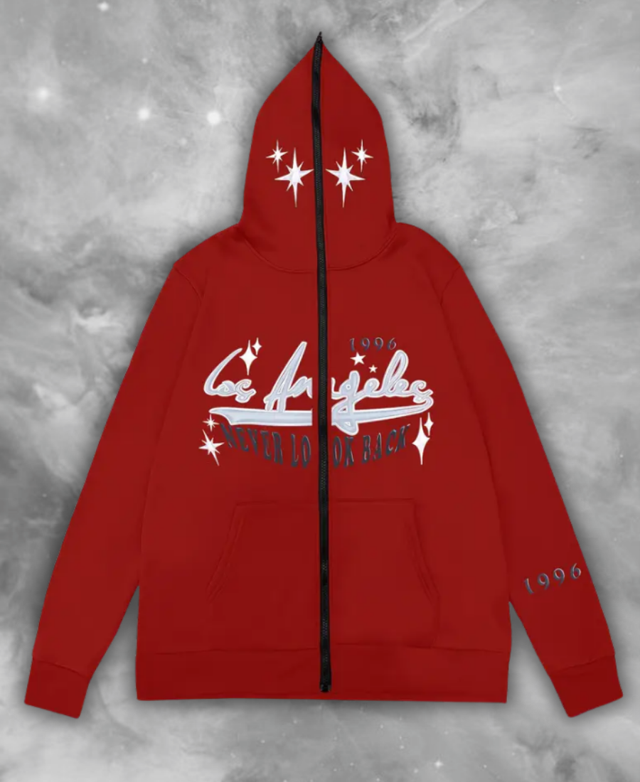 Never Look Back 1996 Zip-Up Hoodie