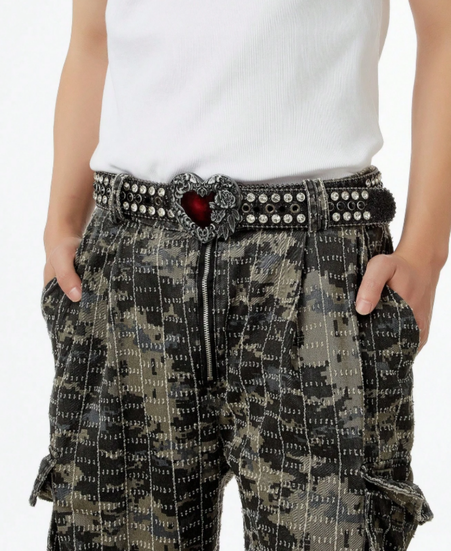 Tempest Heart Rhinestone Kemer