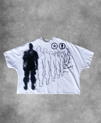 Seperate Hole Star Tee