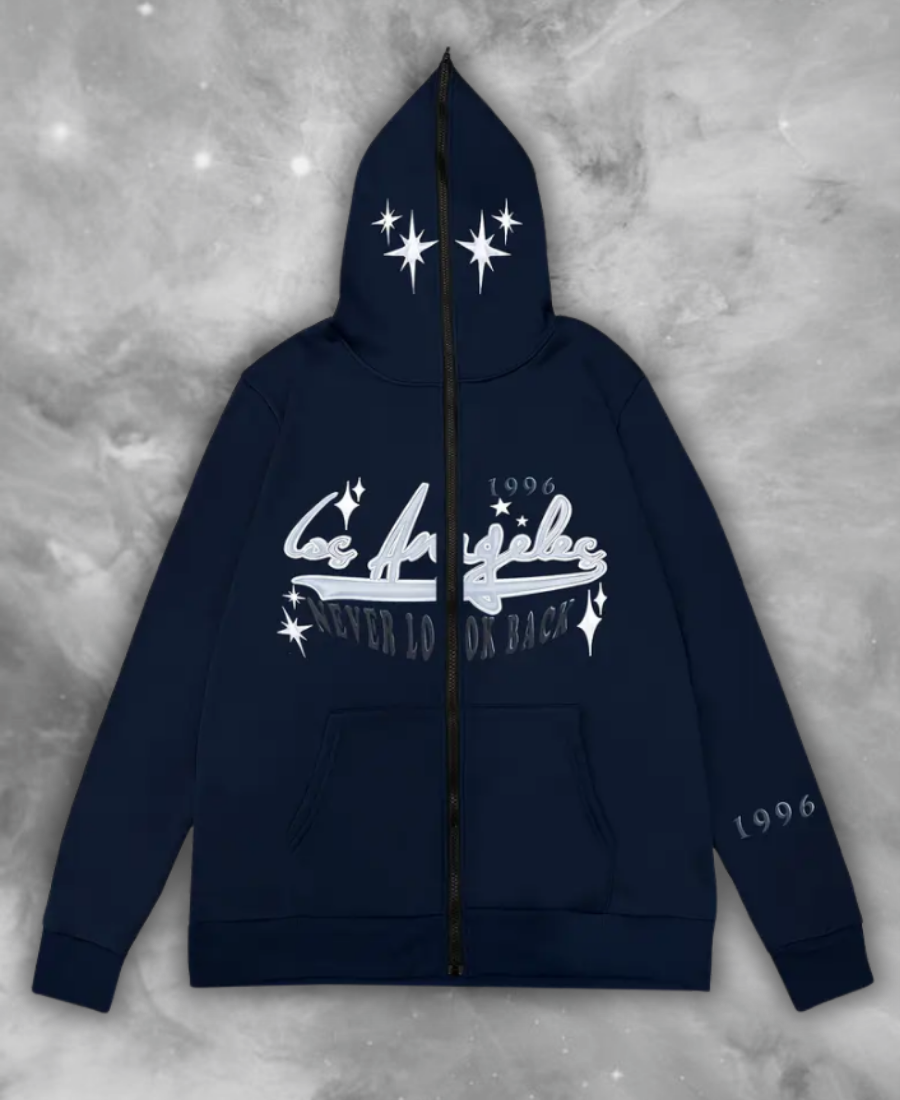 Never Look Back 1996 Zip-Up Hoodie