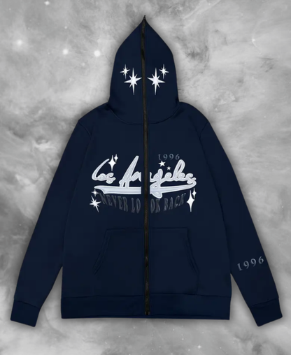 Never Look Back 1996 Zip-Up Hoodie