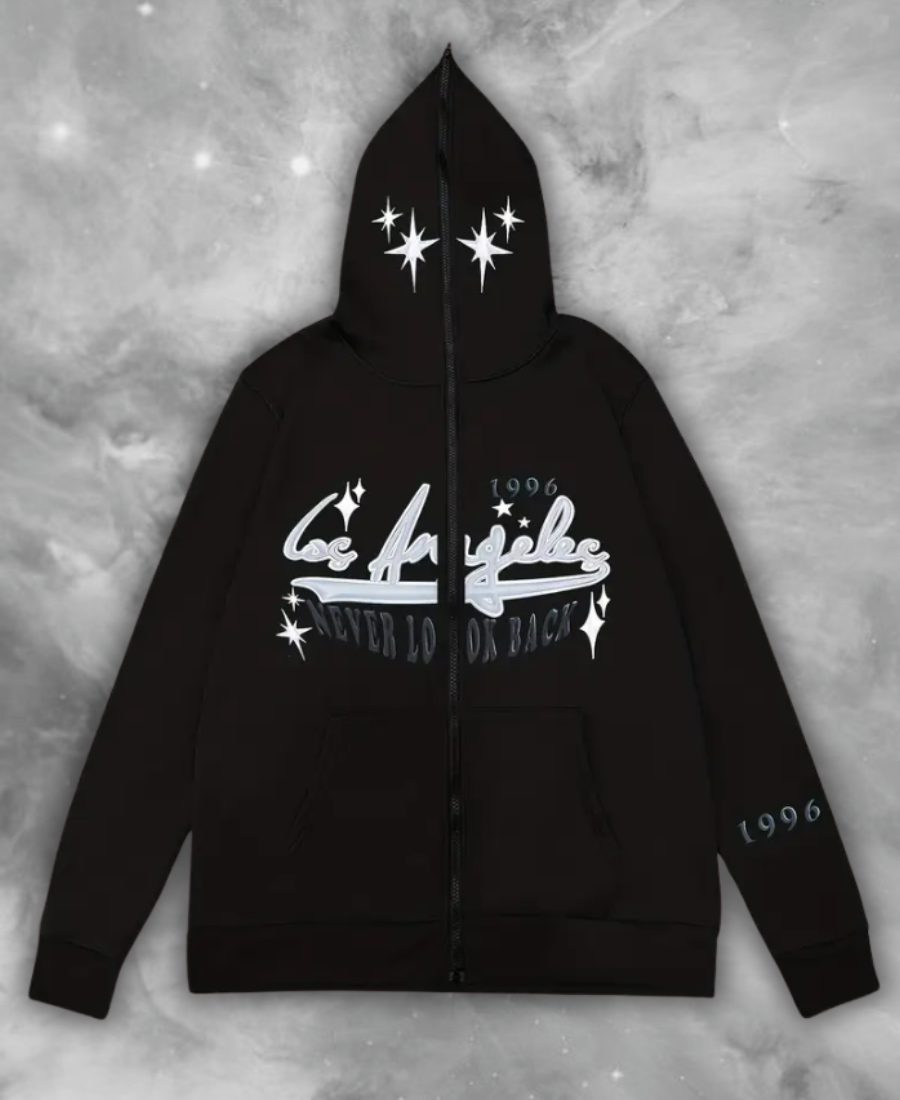 Never Look Back 1996 Zip-Up Hoodie
