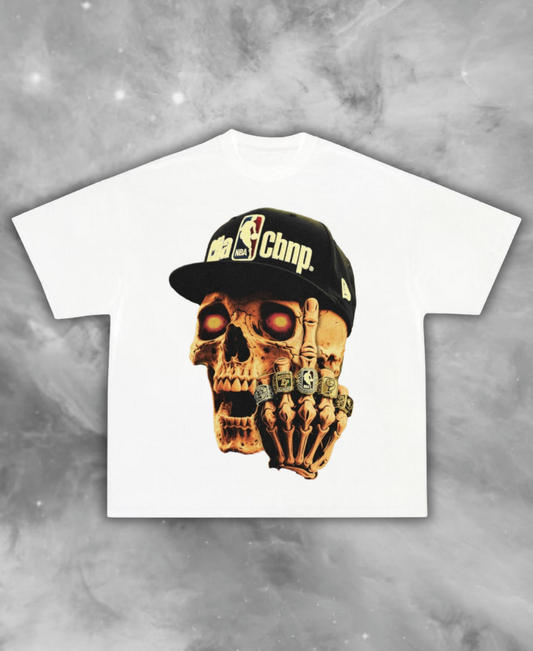 Champion Of Death White Tee