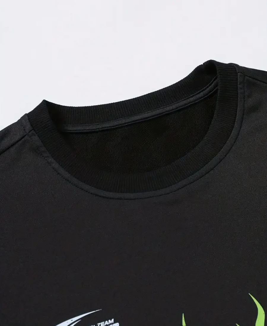 77 Flame Toxic Jersey Tee