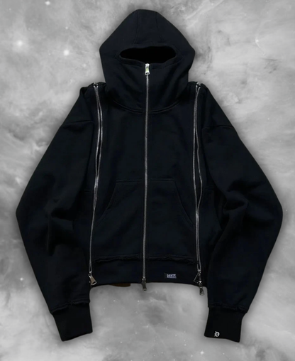 Urban Ghost Zip-Up Hoodie