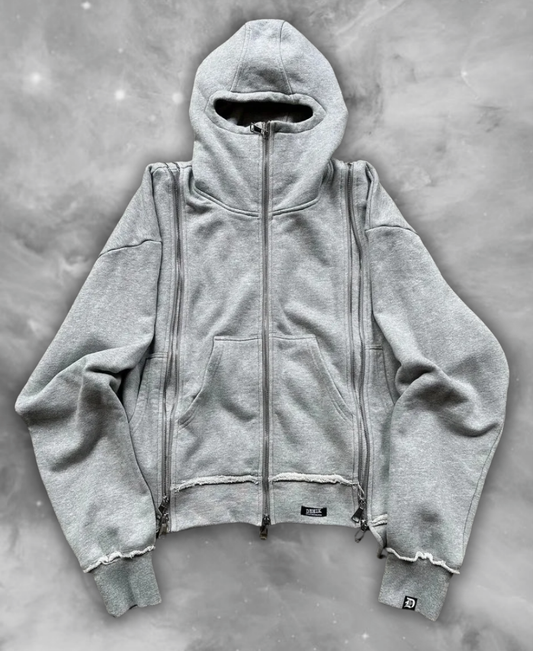 Urban Ghost Zip-Up Hoodie