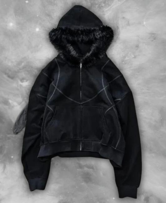 Fury Hood Zip-Up Hoodie