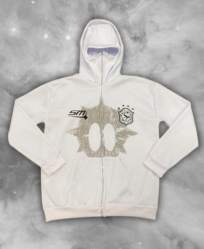 SM Hole-Bomb Zip-Up Hoodie