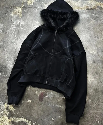Fury Hood Zip-Up Hoodie