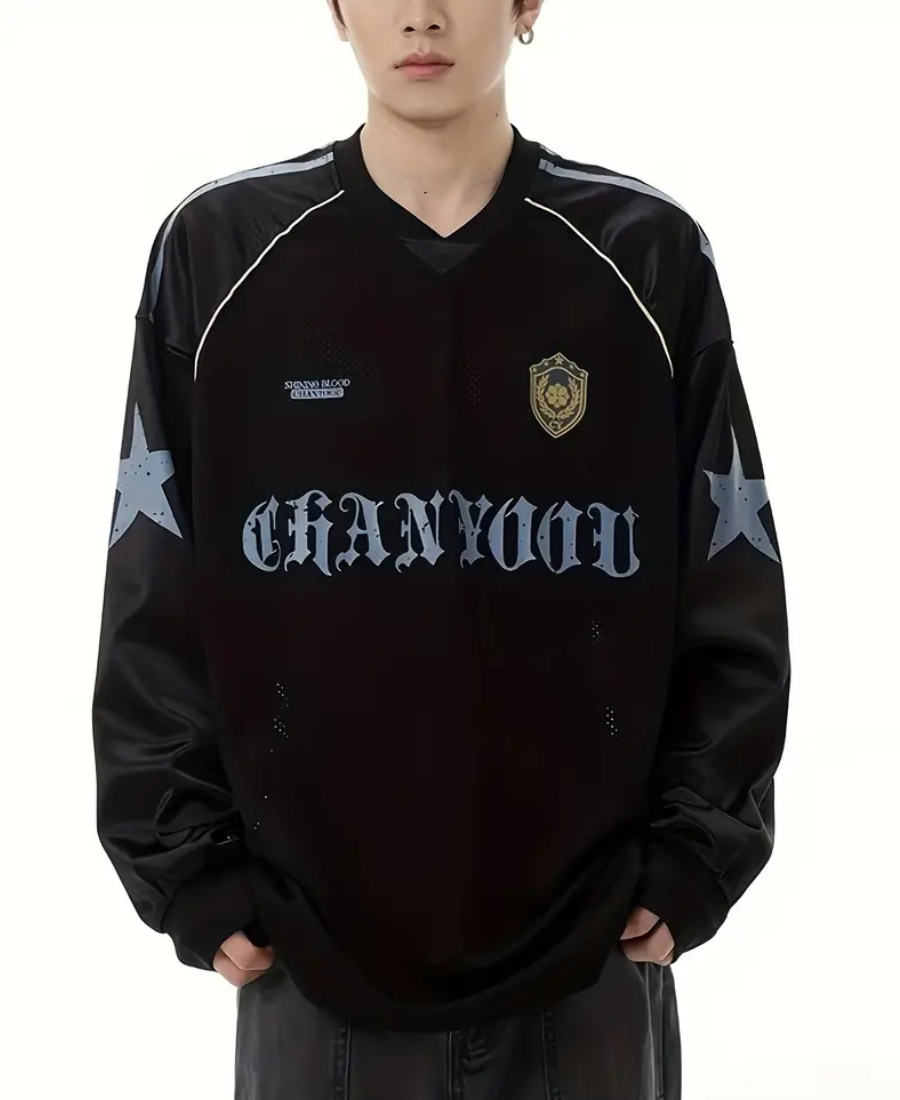 Shining Blood Jersey Long Tee