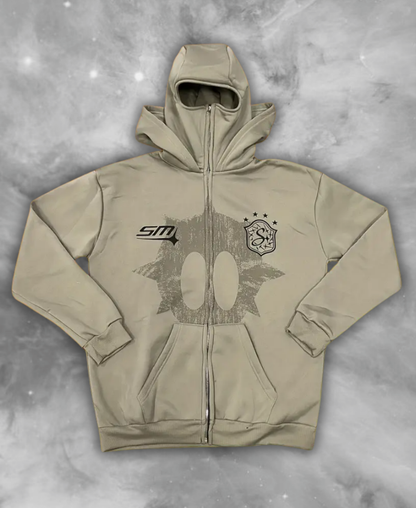 SM Hole-Bomb Zip-Up Hoodie