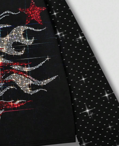 Hellstar Rhinestone Long Tee