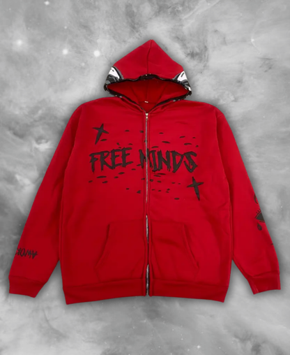 Free Minds "Awaken Apparel" Zip-Up Hoodie