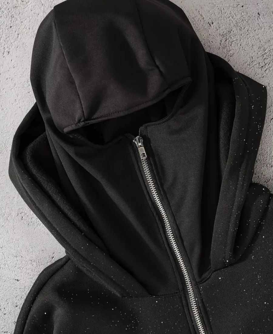 Balaclava "Starboy" Zip-Up Hoodie