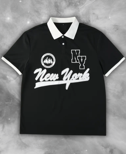 New York Mountains Polo Tee