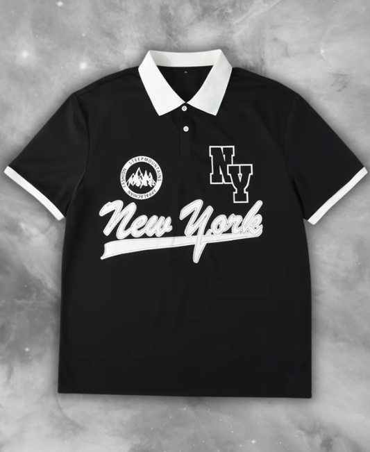 New York Mountains Polo Tee