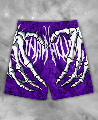 Anarchy Skeleton Collection Şort