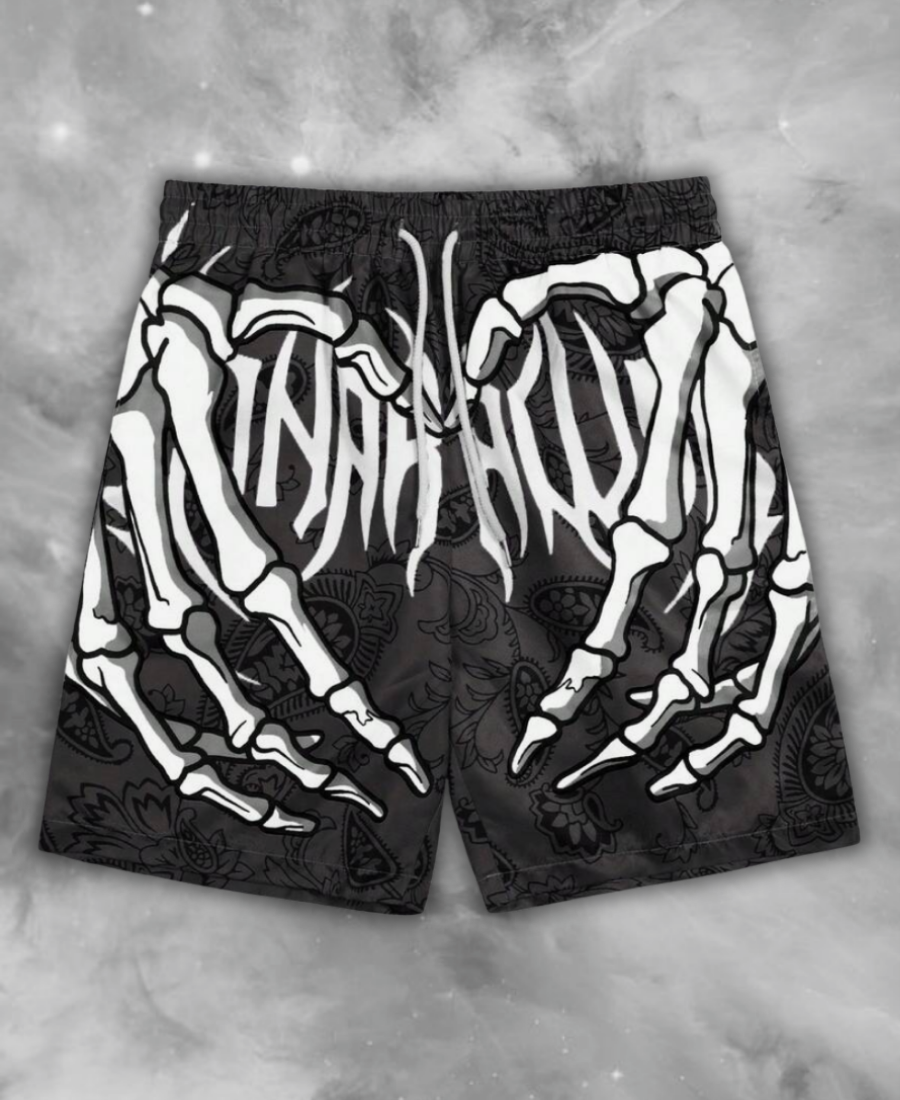 Anarchy Skeleton Collection Şort