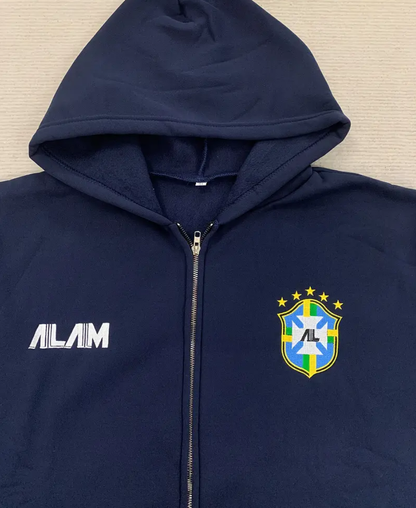 ALM Brazil De Janeiro Zip-Up Hoodie