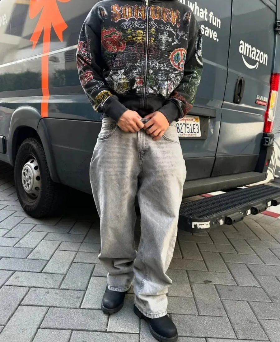 Break The System Zip-Up Hoodie