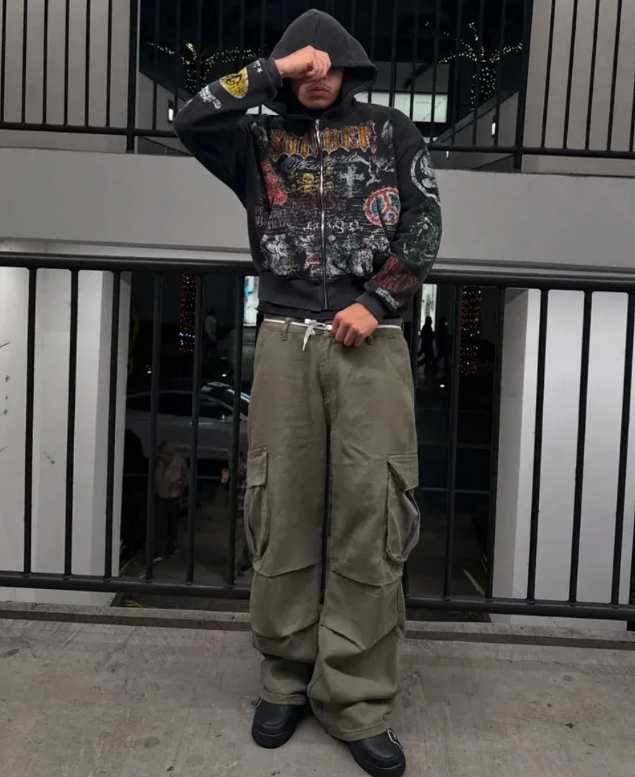 Break The System Zip-Up Hoodie