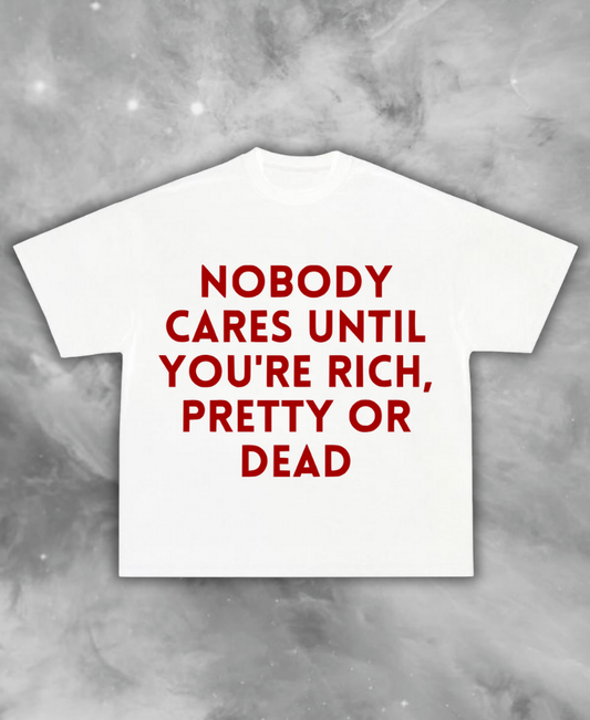 Pretty Or Dead Tee White Tee