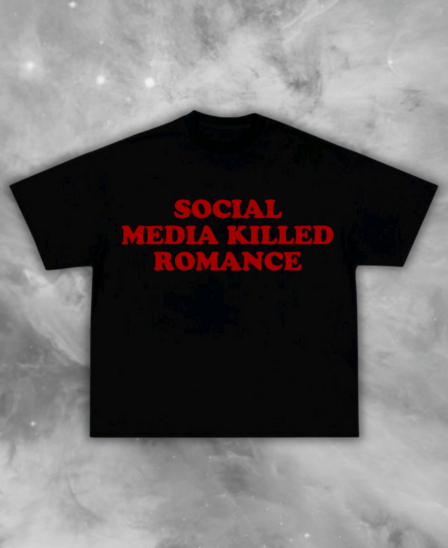 Social Media & Romance Tee