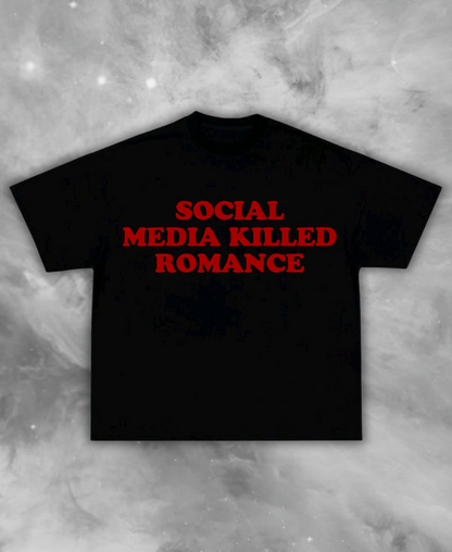 Social Media & Romance Tee