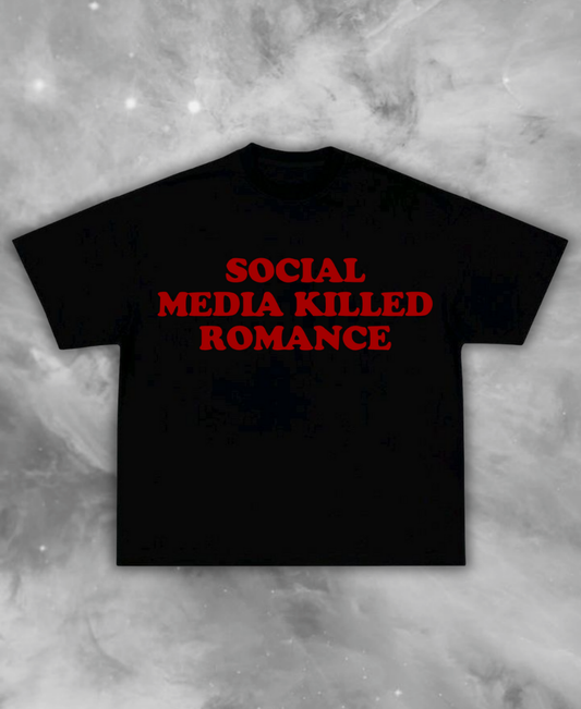 Social Media & Romance Tee