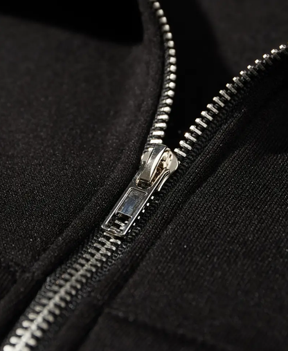 Cupid Heart Zip-Up Hoodie