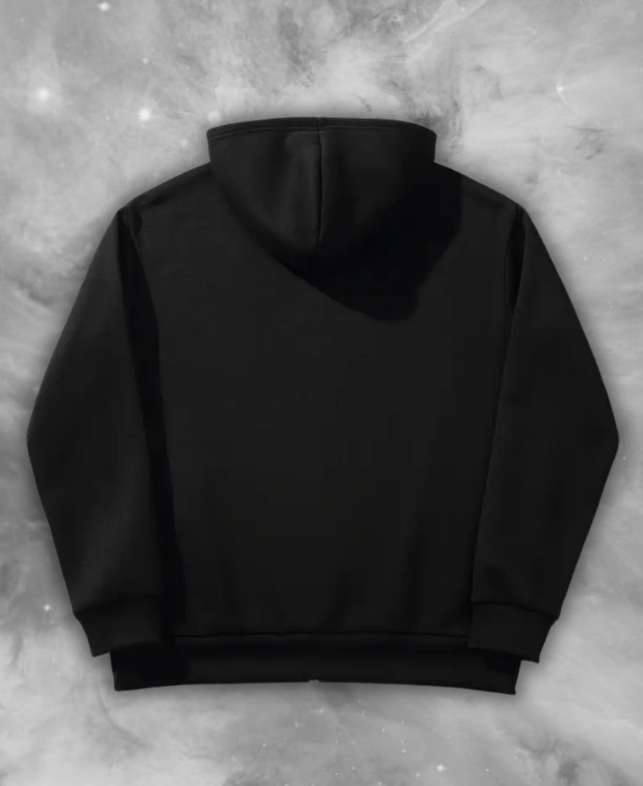 Cupid Heart Zip-Up Hoodie