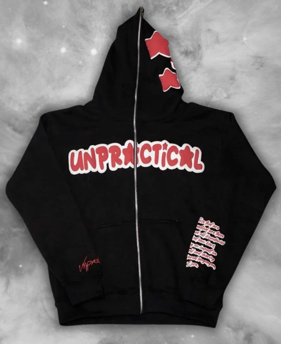Unpractical Zip-Up Hoodie