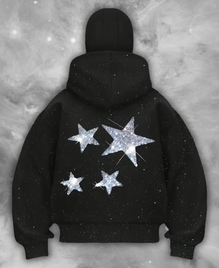 Balaclava "Starboy" Zip-Up Hoodie